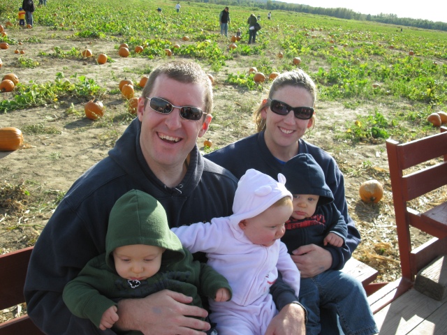 We made it to the pumpkin patch.